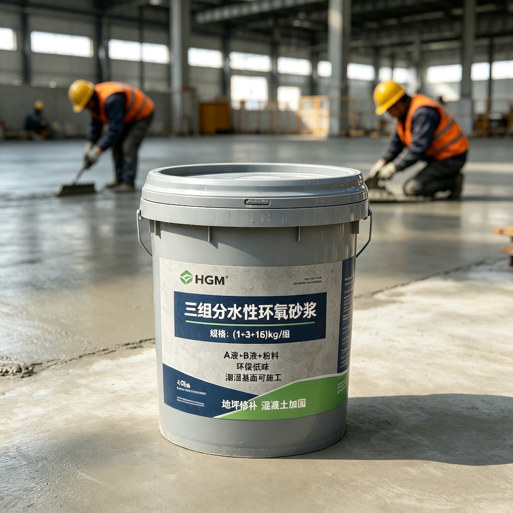 密云三组份水性环氧砂浆